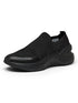 FLYNN Black Men's Walking Shoes