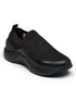 FLYNN Black Men's Walking Shoes