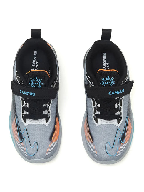 FLYRO KIDS V Grey Kids Running Shoes
