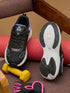 FORLIC Black Women's Running Shoes