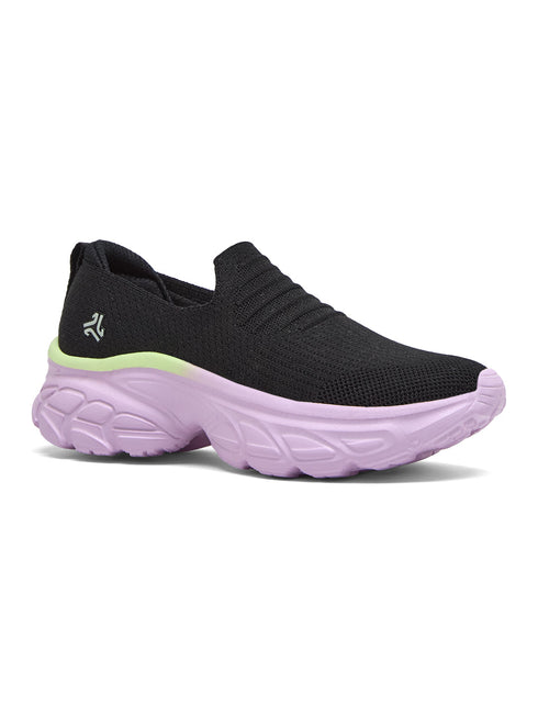FRORA Black Women's Walking Shoes