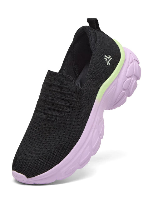 FRORA Black Women's Walking Shoes