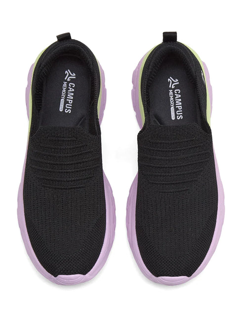 FRORA Black Women's Walking Shoes