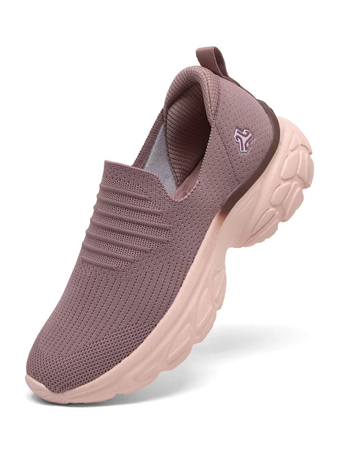 FRORA Mauve Women's Walking Shoes