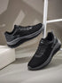 FYBER Black Men's Running Shoes