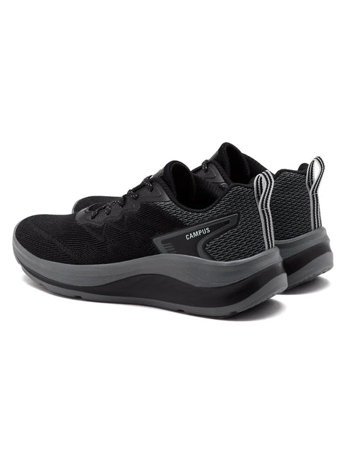 FYBER Black Men's Running Shoes