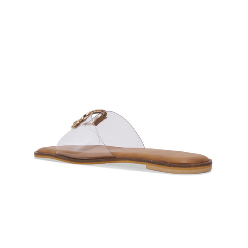 Fara Casual Buckle Flats