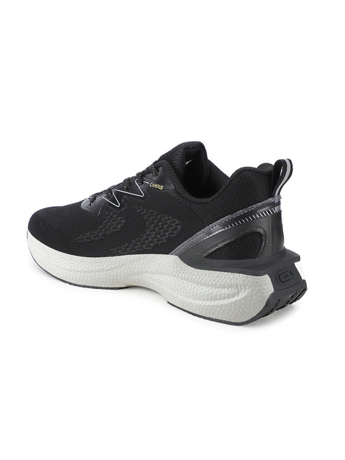 GALLAP Black Men Sports Shoes