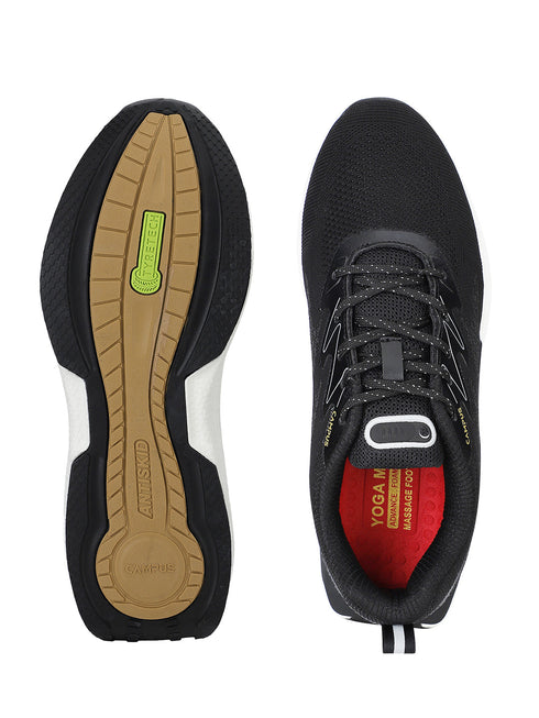 GALLAP Black Men Sports Shoes