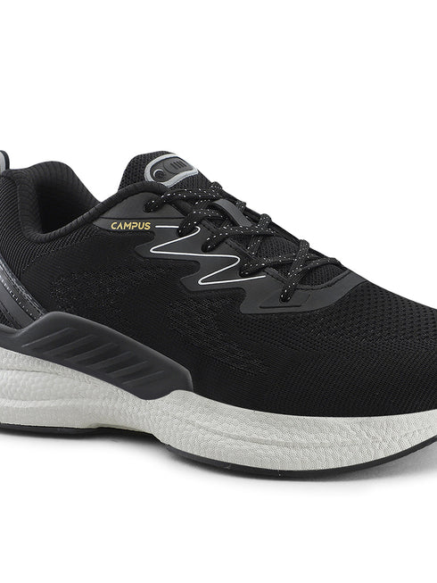GALLAP Black Men Sports Shoes