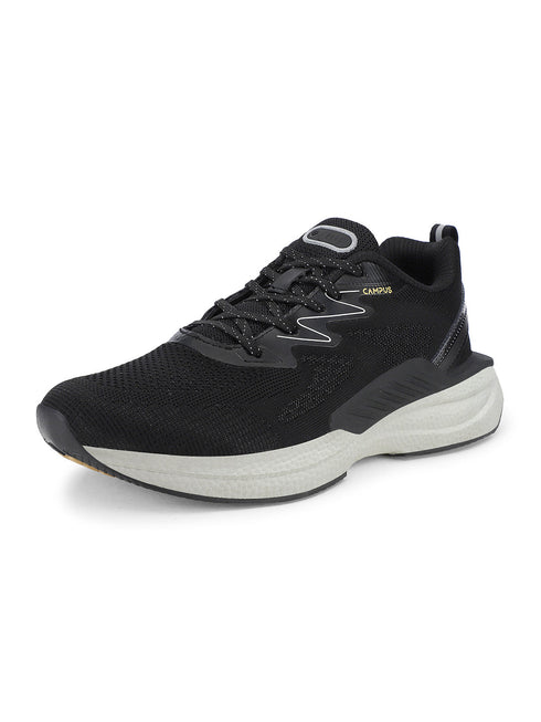 GALLAP Black Men Sports Shoes