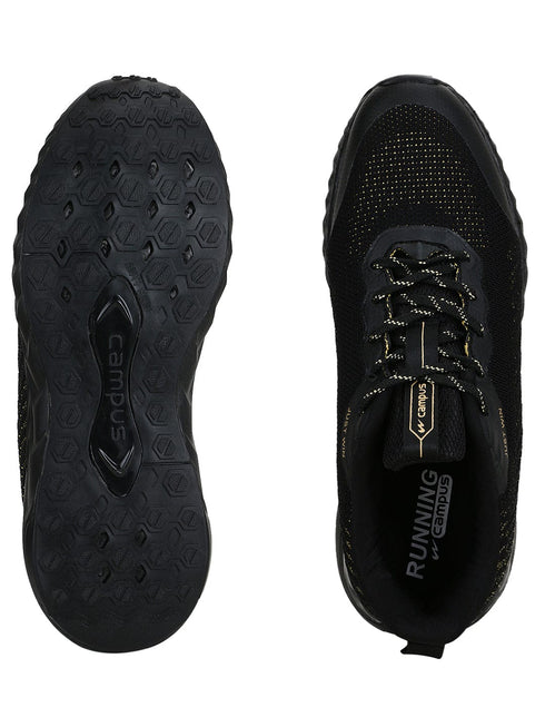 GARNATE Black Men's Running Shoes