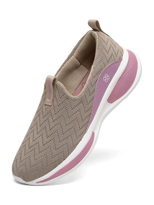 GARU Beige Women's Walking Shoes
