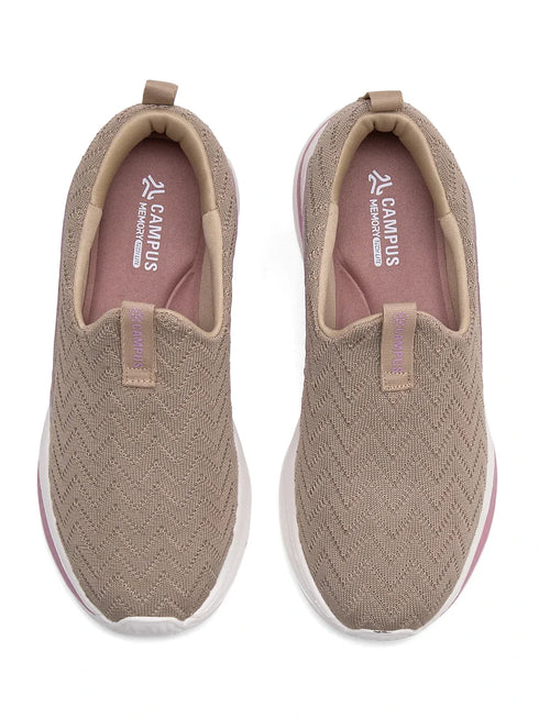 GARU Beige Women's Walking Shoes