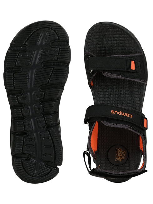 GC-02 Black Men's Sandals