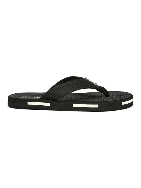GC-1032-ADV Black Men's Flip Flops