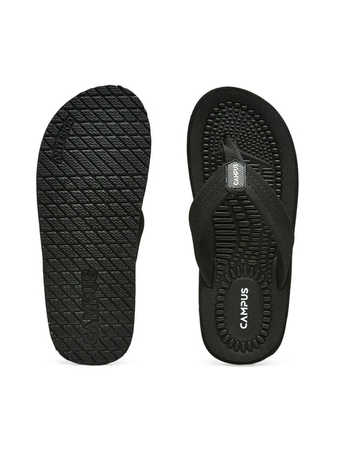 GC-1032-ADV Black Men's Flip Flops