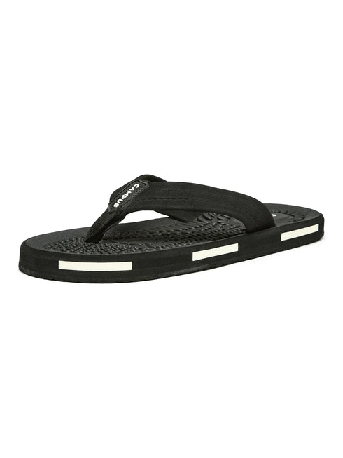 GC-1032-ADV Black Men's Flip Flops