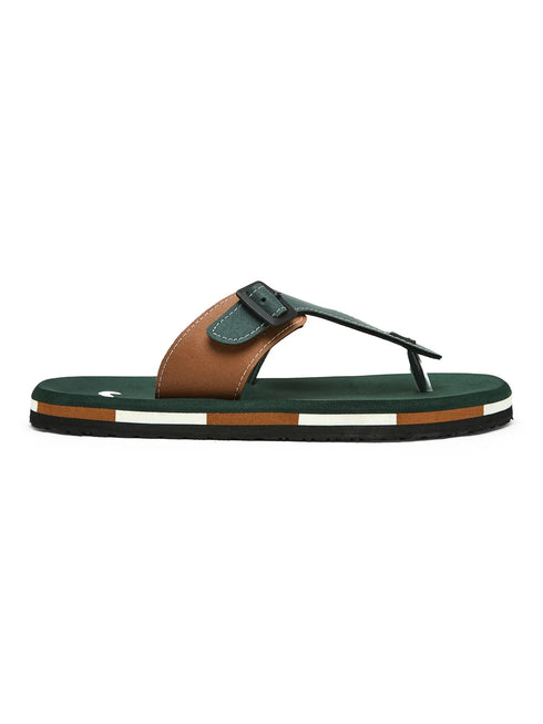 GC-1084 Green Men's Flip Flops