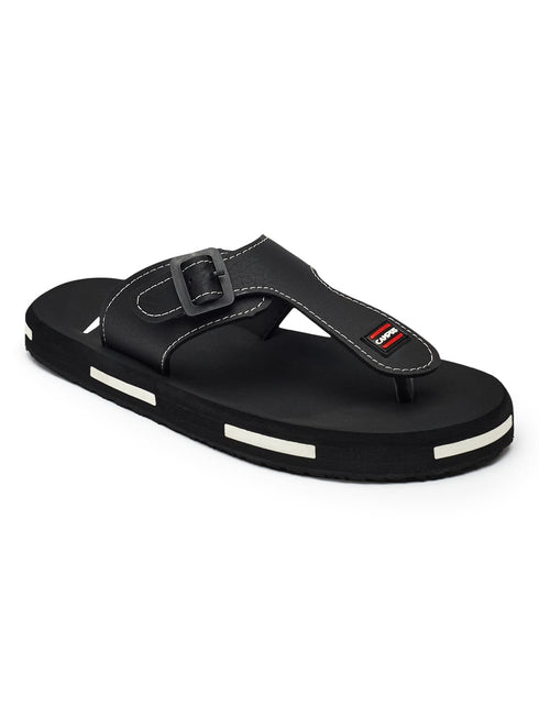 GC-1084 Black Men's Flip Flops