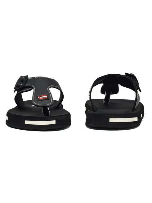 GC-1084 Black Men's Flip Flops