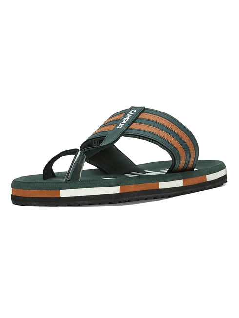 GC-1087 Olive Men's Flip Flops