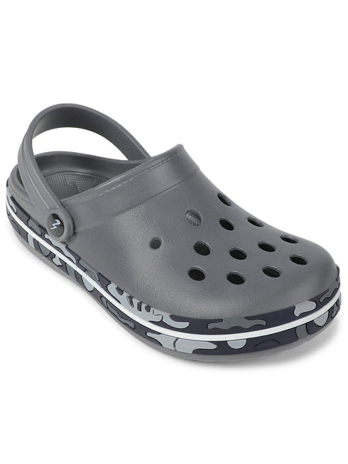 GC-4001 Grey Men's Clogs
