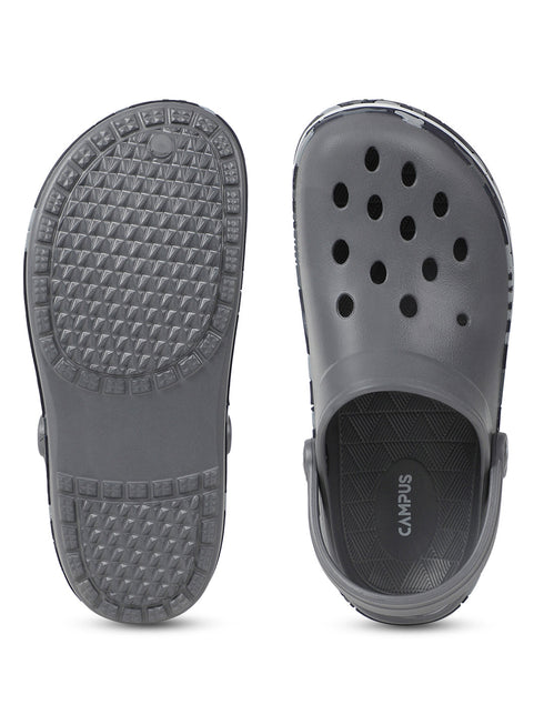 GC-4001 Grey Men's Clogs