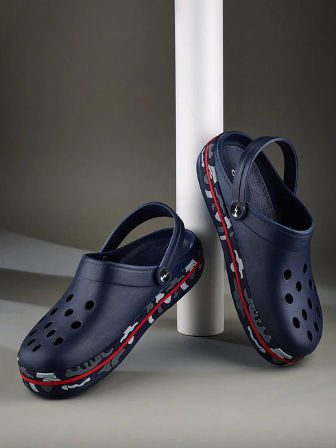GC-4001 Navy Men's Clogs