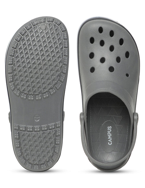 GC-4002 Grey Men's Clogs