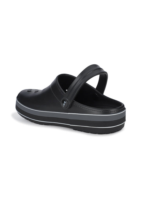 GC-4007A Black Men's Clogs