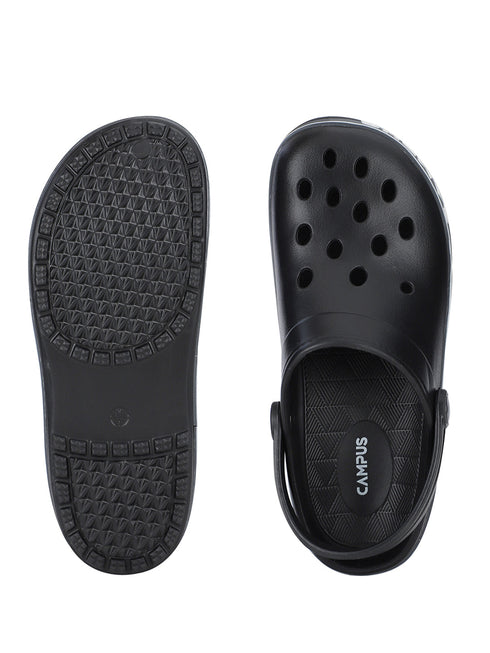 GC-4007A Black Men's Clogs