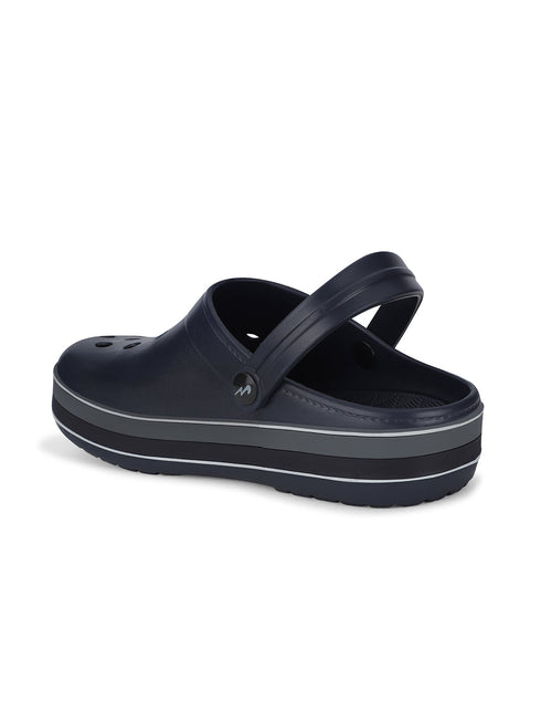 GC-4007A Navy Blue Men's Clogs