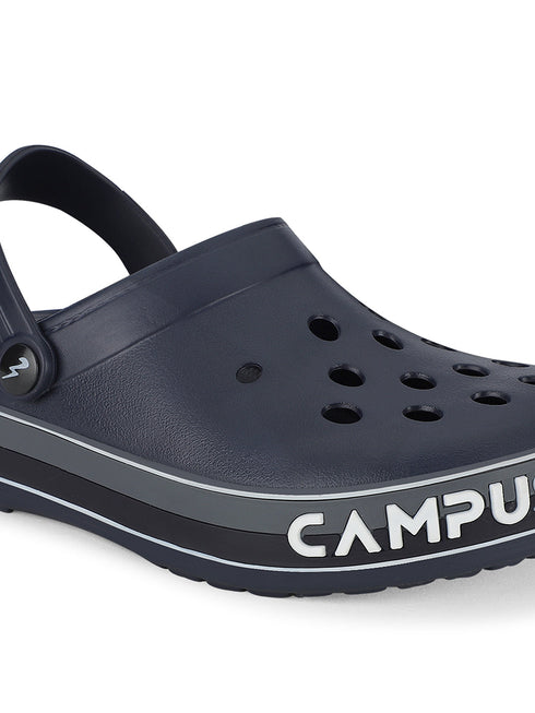 GC-4007A Navy Blue Men's Clogs