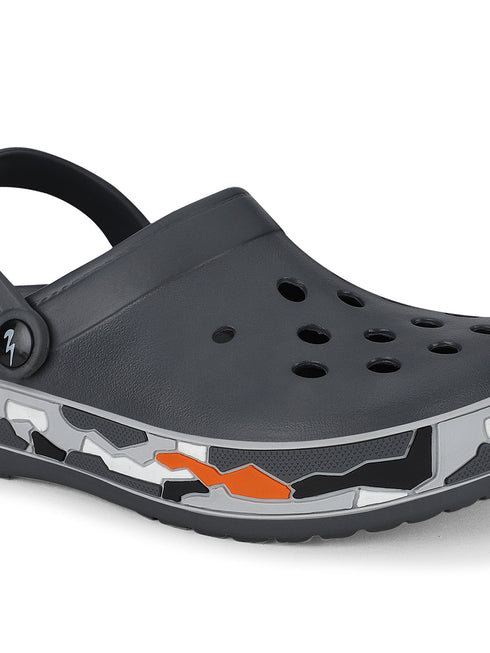 GC-4008A Dark Grey Men's Clogs