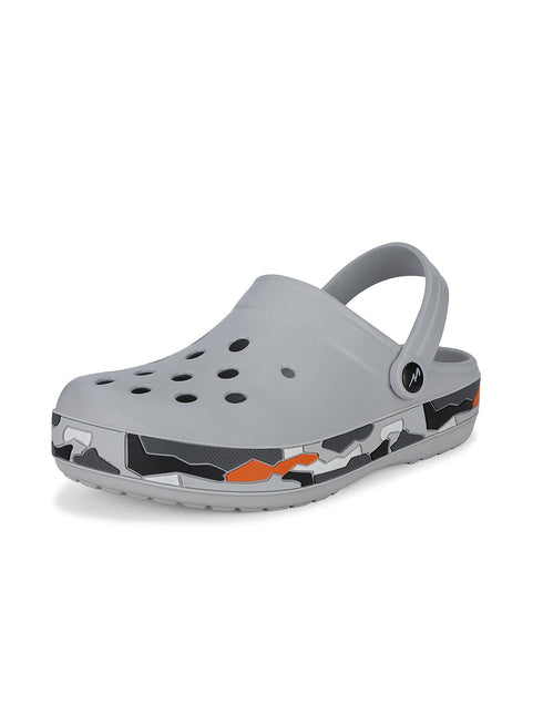 GC-4008A Grey Men's Clogs