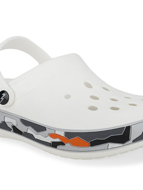 GC-4008A Off White Men's Clogs