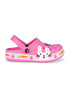 GC-4011C Dark Pink Child Clogs