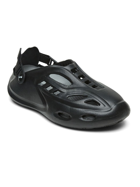 GC-4019B Black Men's Clogs