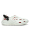 GC-4019B White Men's Clogs
