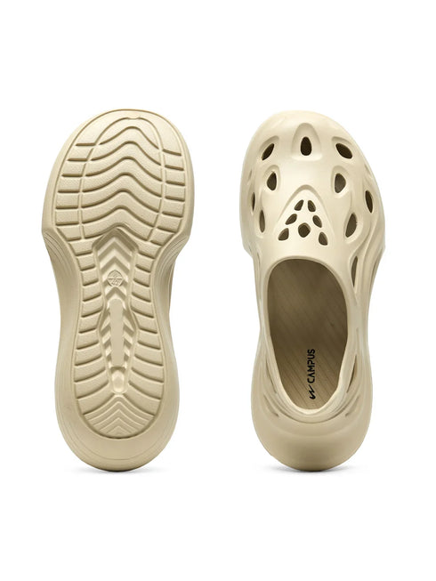 GC-4024 Beige Men's Clogs