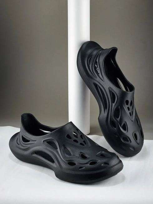GC-4024 Black Men's Clogs