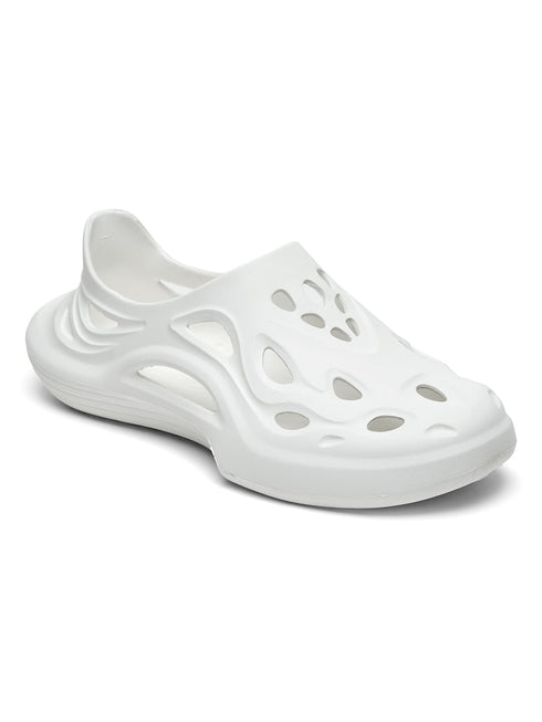 GC-4024 White Men's Clogs