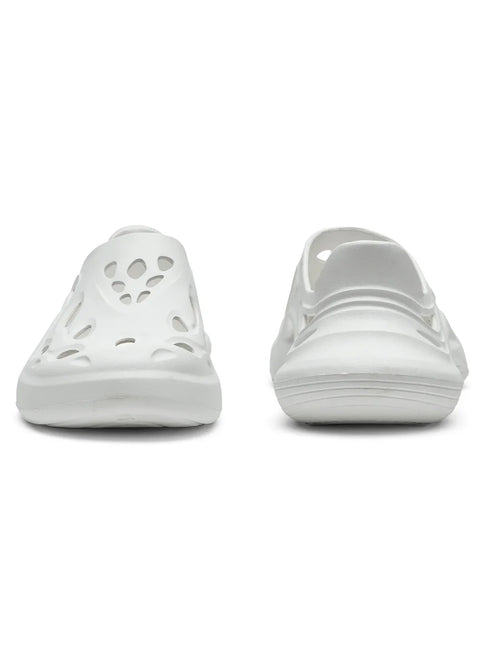 GC-4024 White Men's Clogs