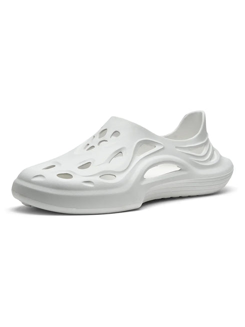 GC-4024 White Men's Clogs