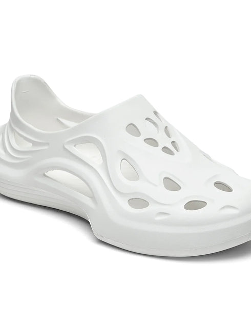 GC-4024 White Men's Clogs