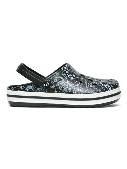 GC-4025 Black Men's Clogs