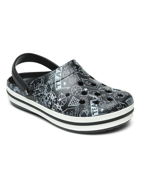 GC-4025 Black Men's Clogs