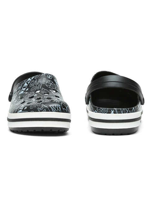 GC-4025 Black Men's Clogs