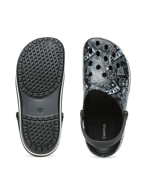 GC-4025 Black Men's Clogs